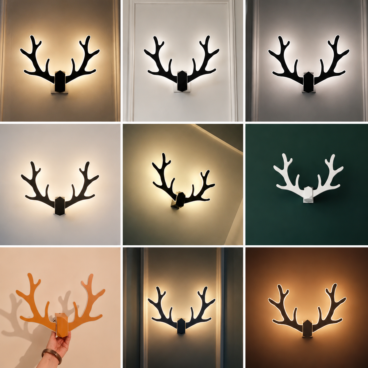 Antler Wall Lamp