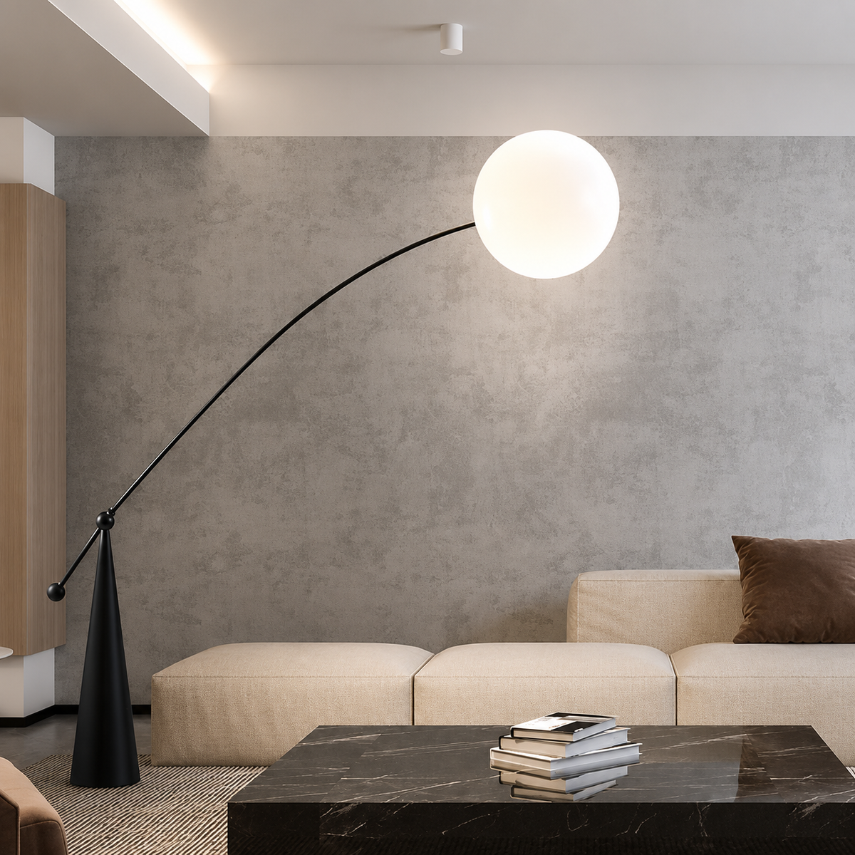 Arc Globe Floor Lamp