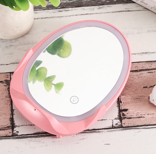 New Wireless Charging Led Makeup Mirror With Light