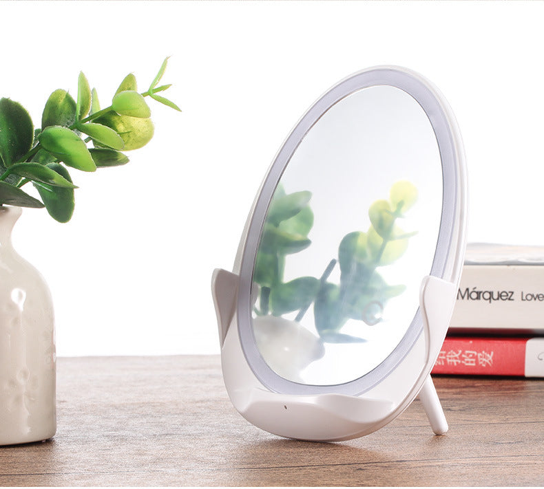 New Wireless Charging Led Makeup Mirror With Light