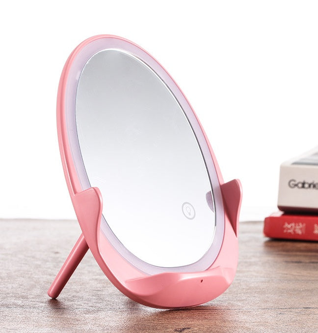 New Wireless Charging Led Makeup Mirror With Light