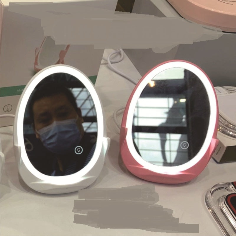 New Wireless Charging Led Makeup Mirror With Light
