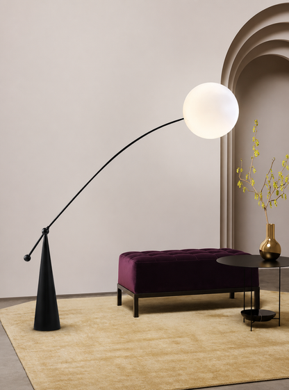 Arc Globe Floor Lamp