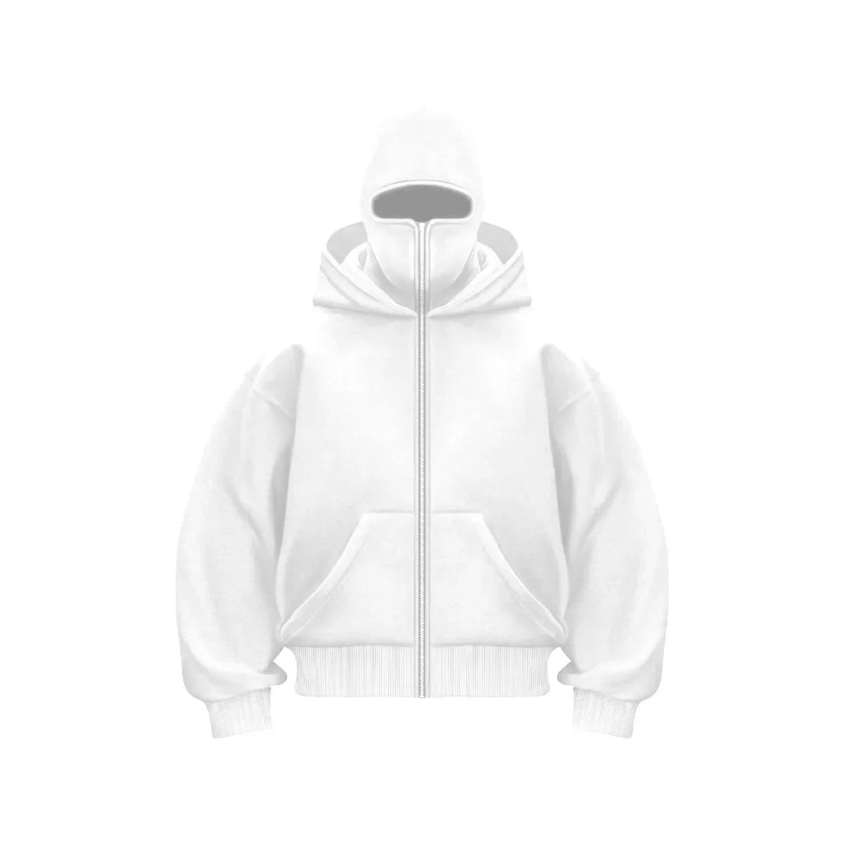 Fleece-lined Double Hooded Sweater
