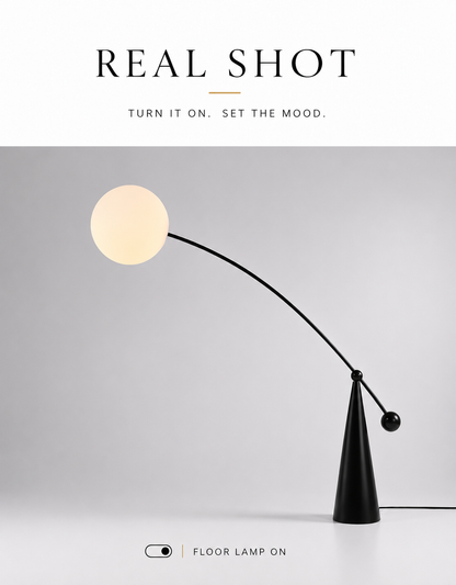 Arc Globe Floor Lamp