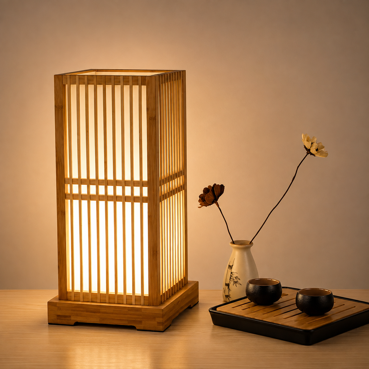 Harmony Japandi Table Lamp