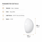 Orbis Glass Wall Lamp