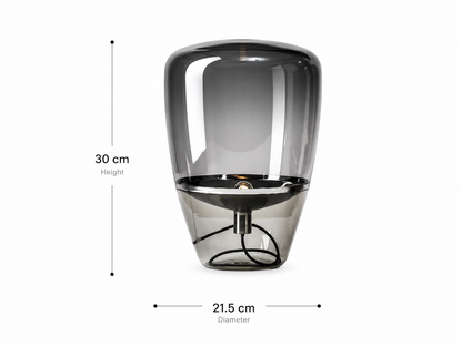 Lumière Glass Table Lamp