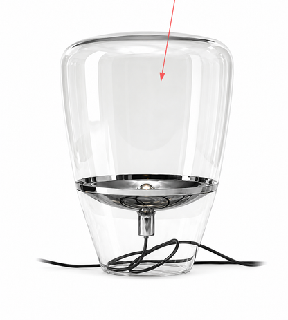Lumière Glass Table Lamp