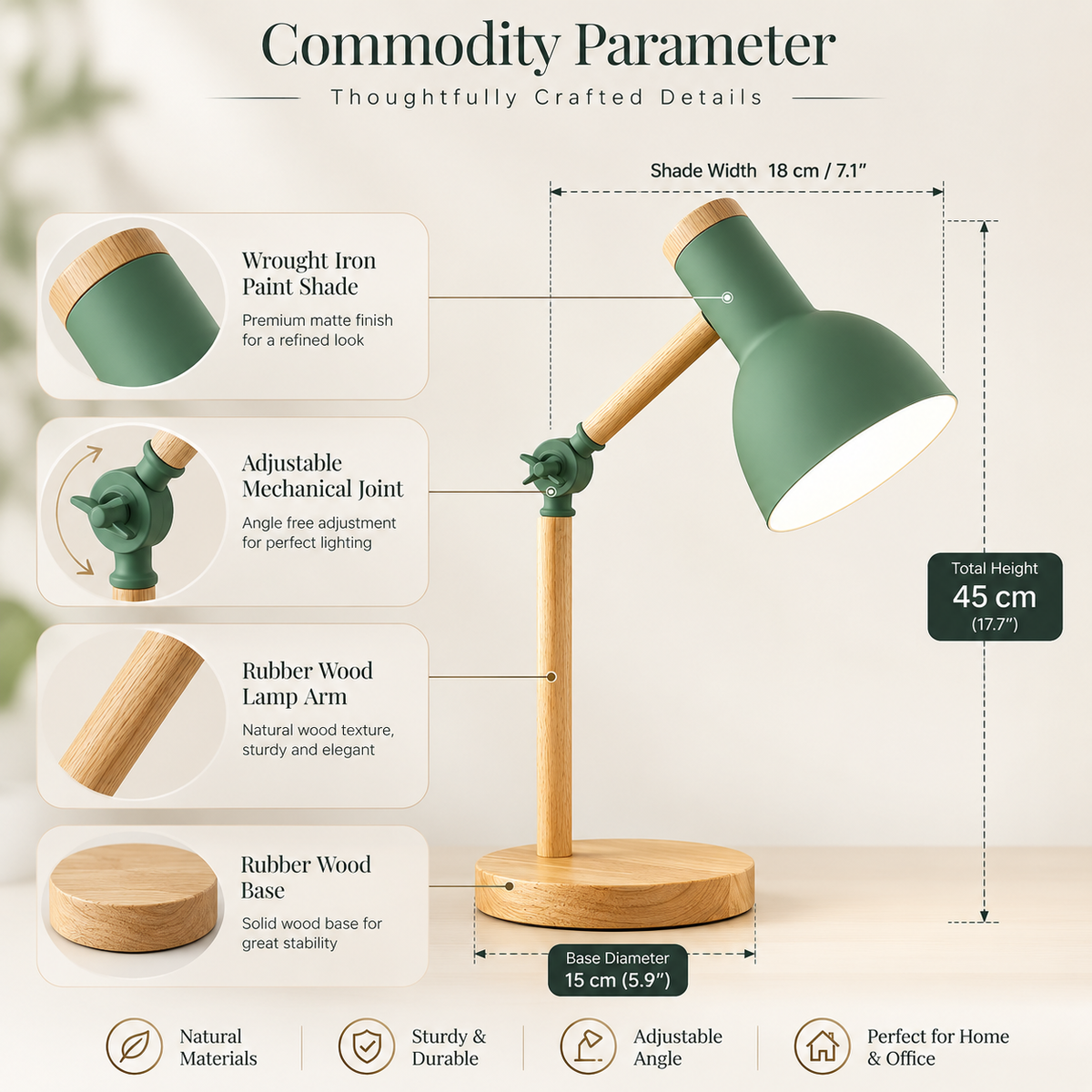 Luma Bedside Table Lamp