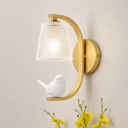 Aviara Bird Wall Lamp