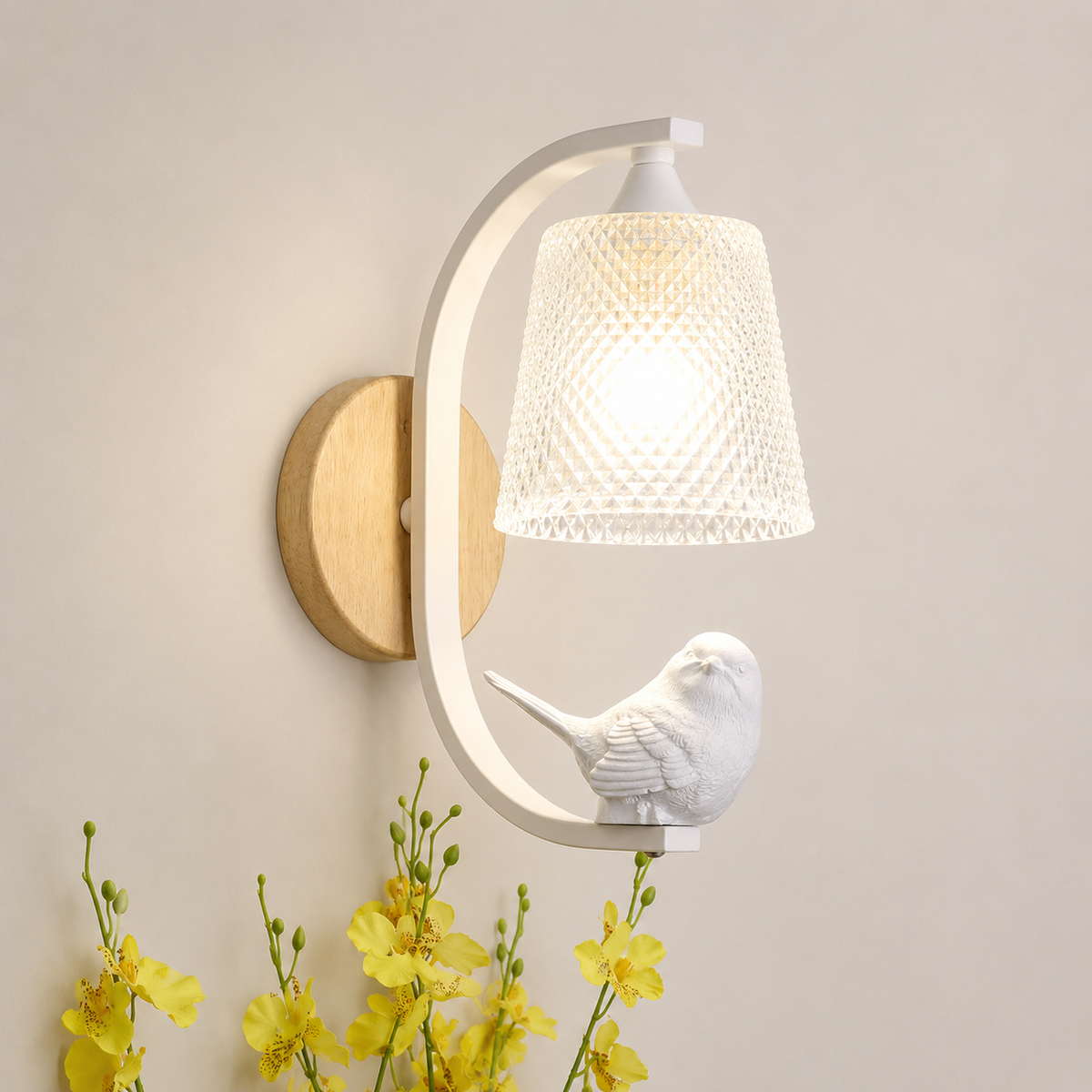 Aviara Bird Wall Lamp