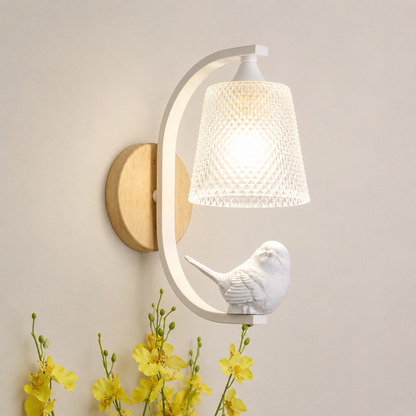 Aviara Bird Wall Lamp
