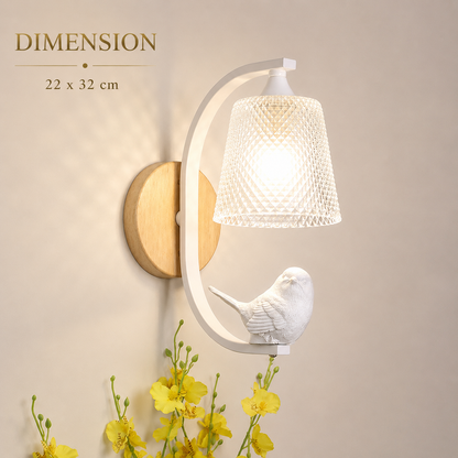 Aviara Bird Wall Lamp