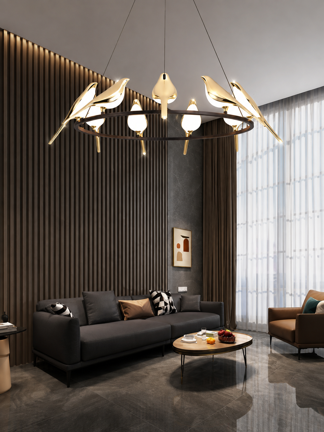 Magpie Series LED Floor & Table Lamp