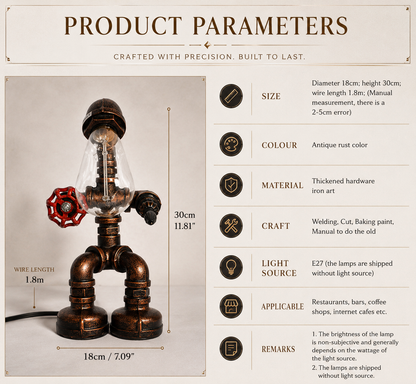 Forge Industrial Table Lamp