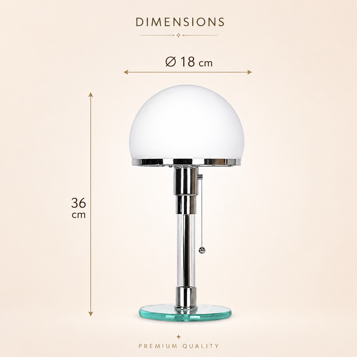 Halo Glass Table Lamp